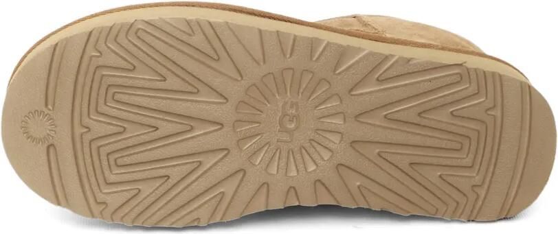 UGG Klassieke enkellaarzen met plateauzool Beige - Foto 4