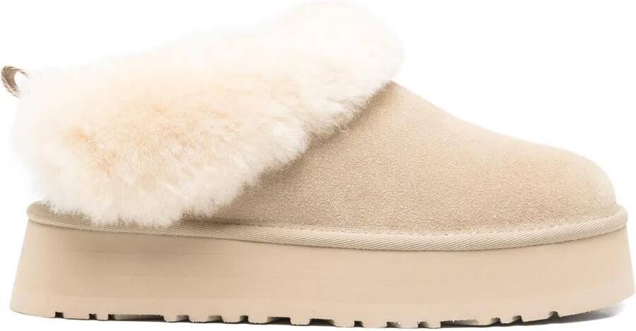 UGG Laarzen met plateauzool Beige
