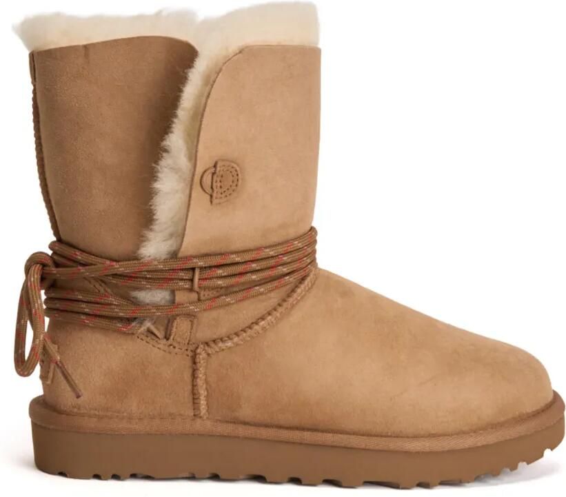UGG Lammy laarzen met logodetail Bruin