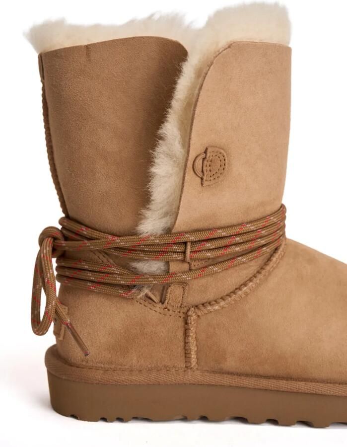 UGG Lammy laarzen met logodetail Bruin - Foto 3