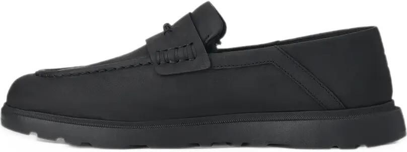 UGG leather penny-strap loafers Zwart - Foto 4