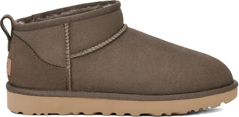 UGG Leren laarzen met reliëf Bruin