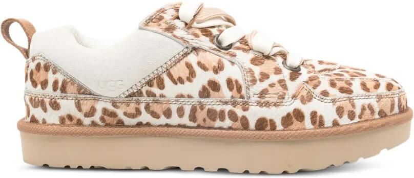 UGG Lo Lowmel Plains sneakers met luipaardprint Beige