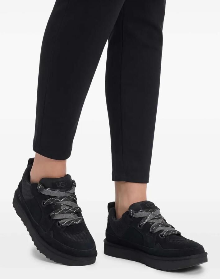 UGG Lo Lowmel suède sneakers Zwart - Foto 2