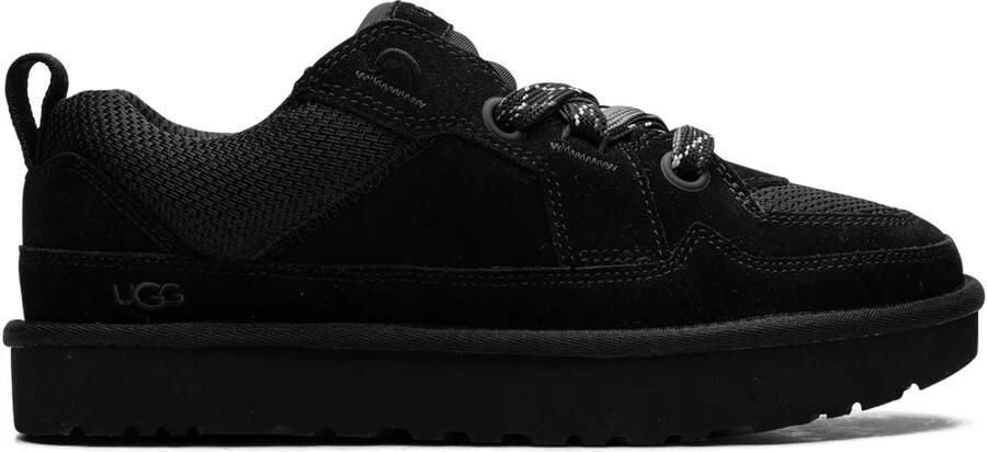 UGG Lo Lowmel suède mesh sneakers Zwart