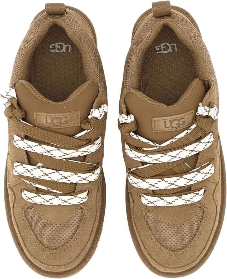 UGG Lo Lowmel suède sneakers Bruin - Foto 2