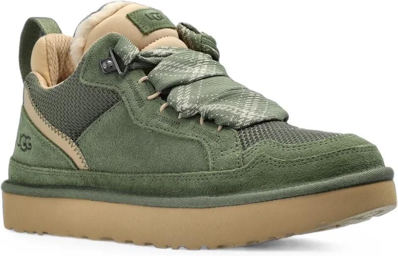 UGG Lowmel leren sneakers met vlakken Groen - Foto 4