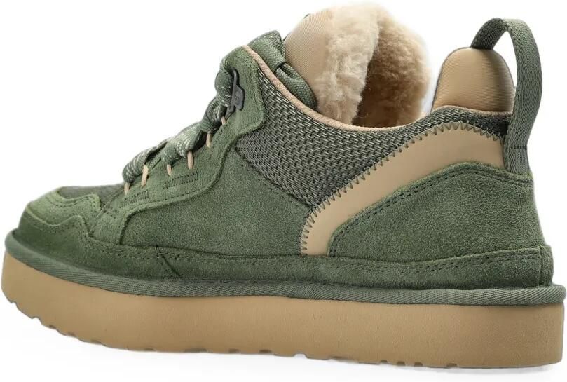UGG Lowmel leren sneakers met vlakken Groen - Foto 3