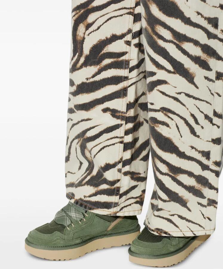 UGG Lowmel leren sneakers met vlakken Groen - Foto 2