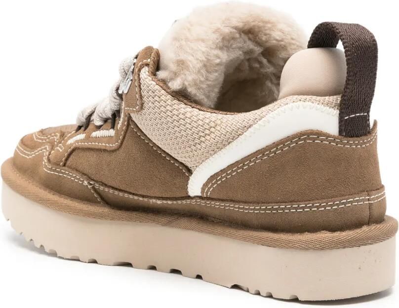 UGG Lowmel sneakers met suède vlakken Bruin - Foto 4