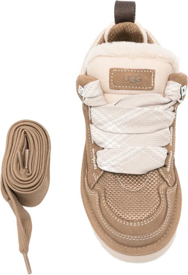 UGG Lowmel sneakers met suède vlakken Bruin - Foto 2