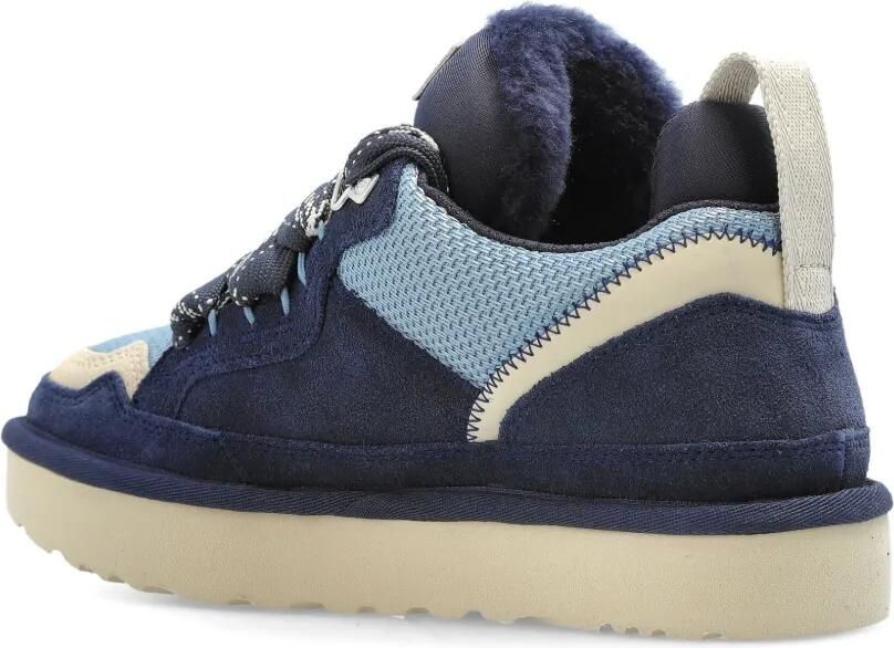 UGG Lowmel suède sneakers Blauw - Foto 3