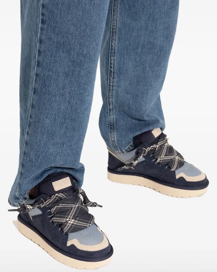 UGG Lowmel suède sneakers Blauw - Foto 2