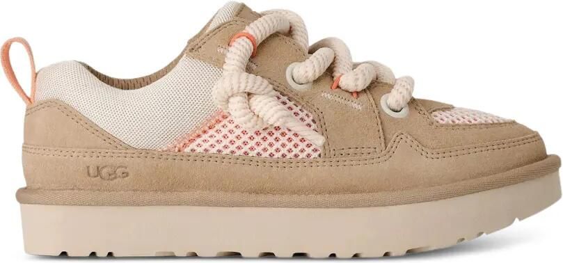 UGG Lowmel suède sneakers met touw Beige