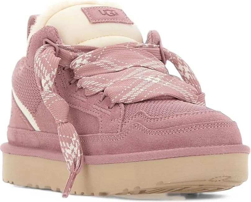 UGG Lowmel suede sneakers Roze - Foto 3