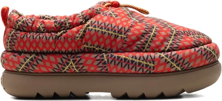 UGG Maxi Heritage Braid slippers Rood