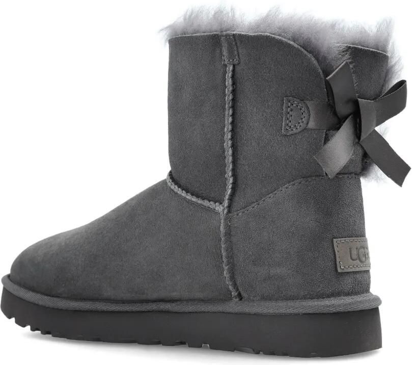 UGG Mini Bailey Bow II enkellaarzen Grijs - Foto 3