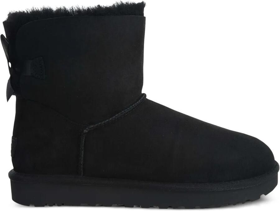 UGG Mini Bailey Bow II enkellaarzen Zwart