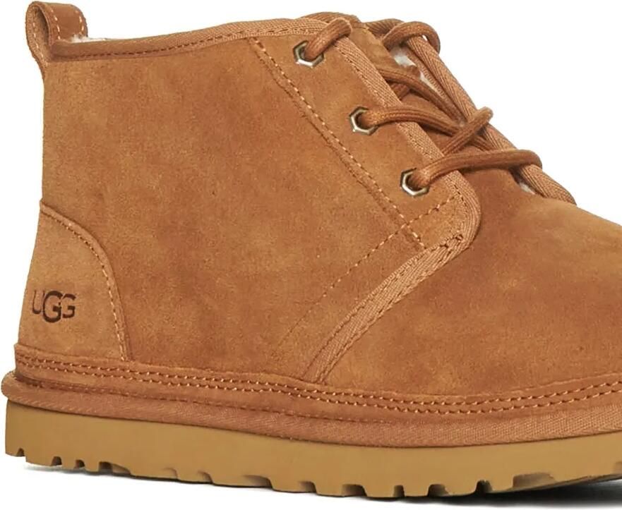 UGG Neumel suède leren veterlaarzen Bruin - Foto 2