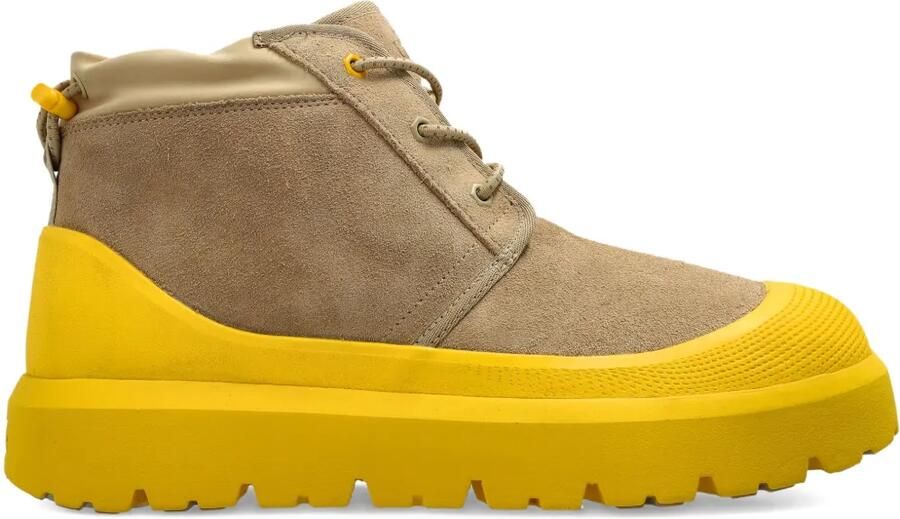 UGG Neumel suède veterlaarzen Beige