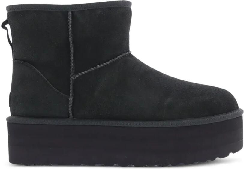 UGG Enkellaarzen met plateauzool Groen