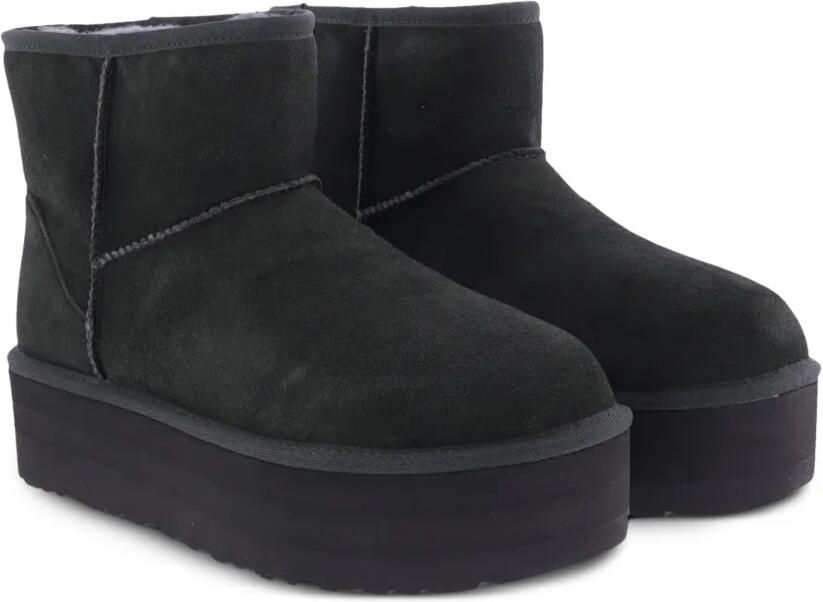 UGG Enkellaarzen met plateauzool Groen - Foto 4