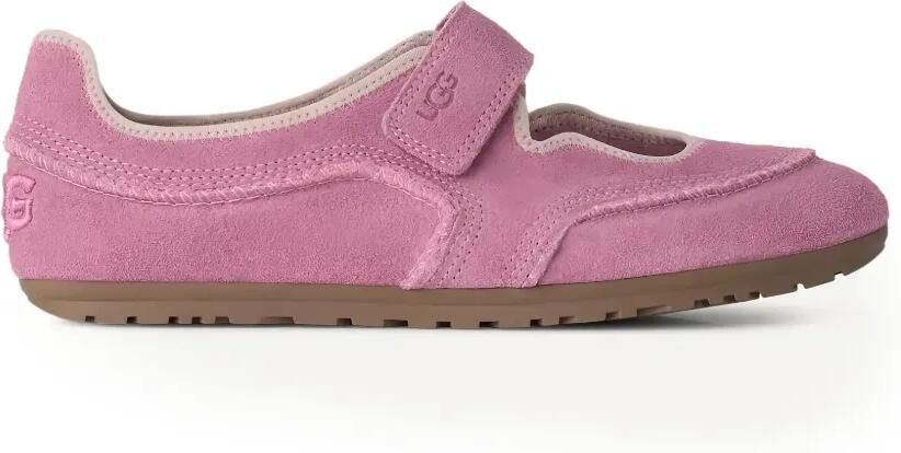 UGG Quill suède sneakers met klittenband Roze - Foto 2