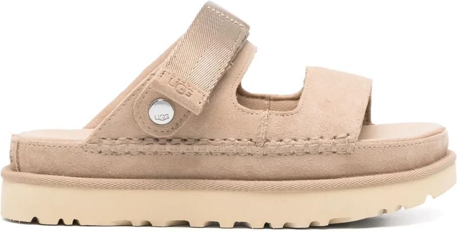 UGG Sandalen met klittenband Beige