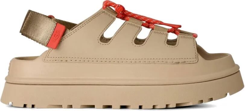 UGG Sandalen met logopatch Beige