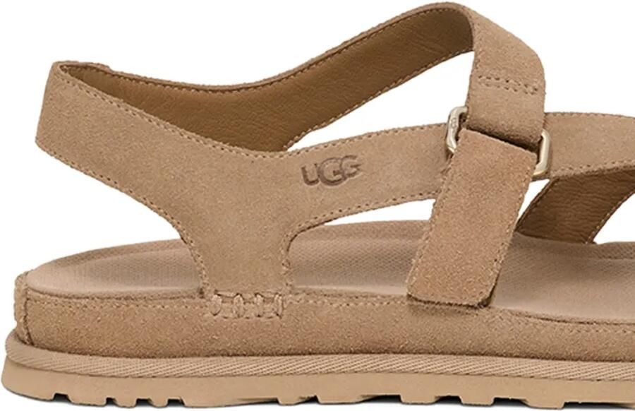 UGG Sandalen met T-bandje en gesp Beige - Foto 2
