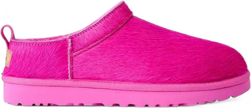 UGG Slippers met kalfshaar Roze