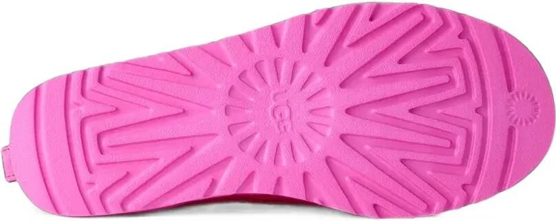 UGG Slippers met kalfshaar Roze - Foto 5