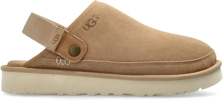 UGG Slippers met logo-reliëf Beige