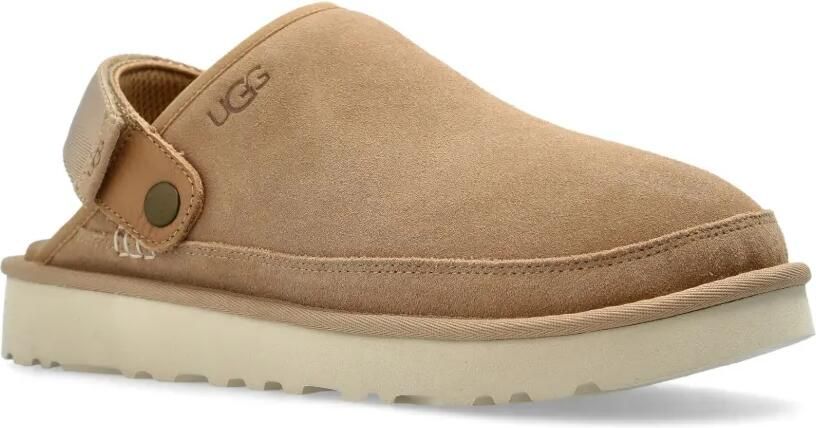 UGG Slippers met logo-reliëf Beige - Foto 4