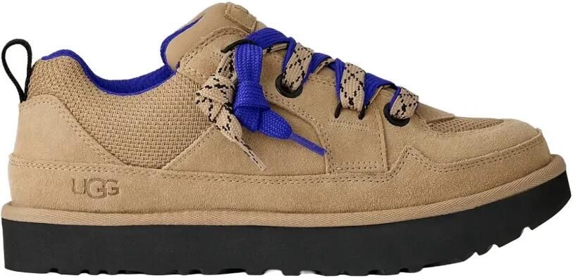 UGG Sneakers met logo-reliëf vlak Beige