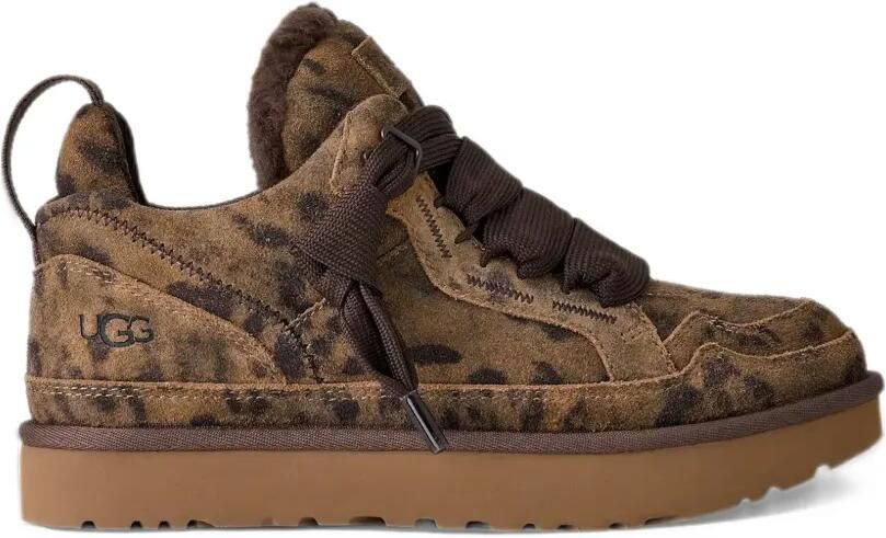 UGG Sneakers met luipaardprint Bruin