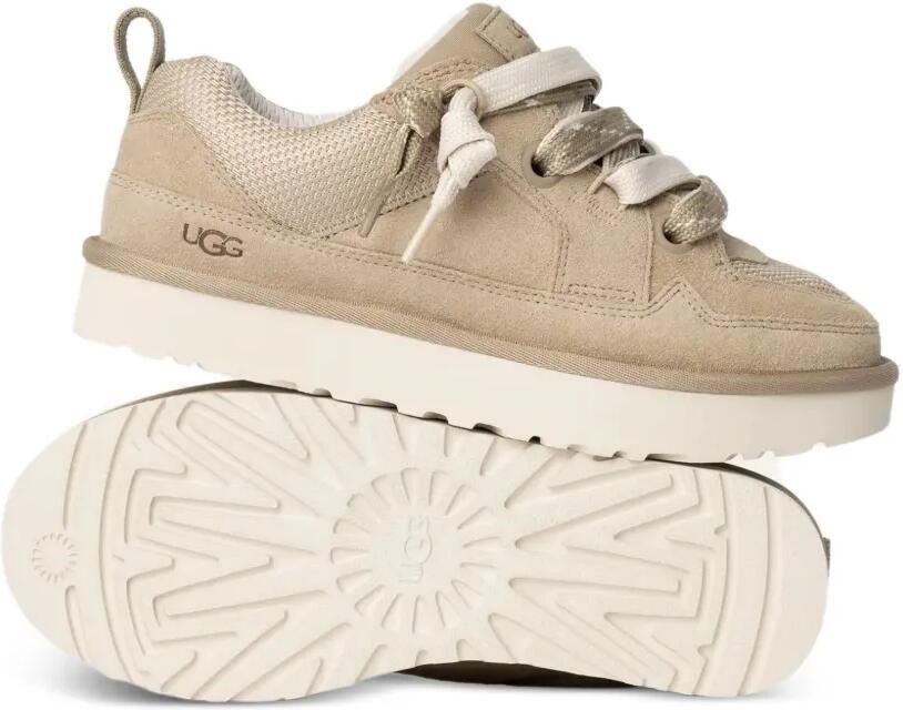 UGG Sneakers met vlakken en logo-reliëf Beige - Foto 4