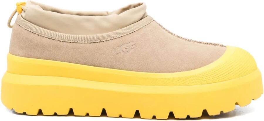 UGG Suède sneakers met plateauzool Beige