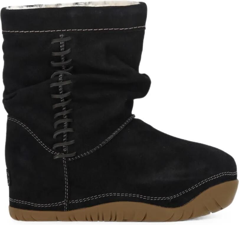 UGG Suède veterlaarzen Zwart