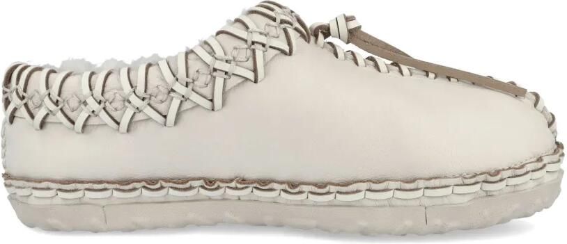 UGG Tas Albite gevlochten slippers met stikselafwerking Beige
