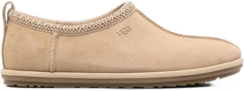 UGG Tasman Deconstructed slippers met gevlochten afwerking Beige