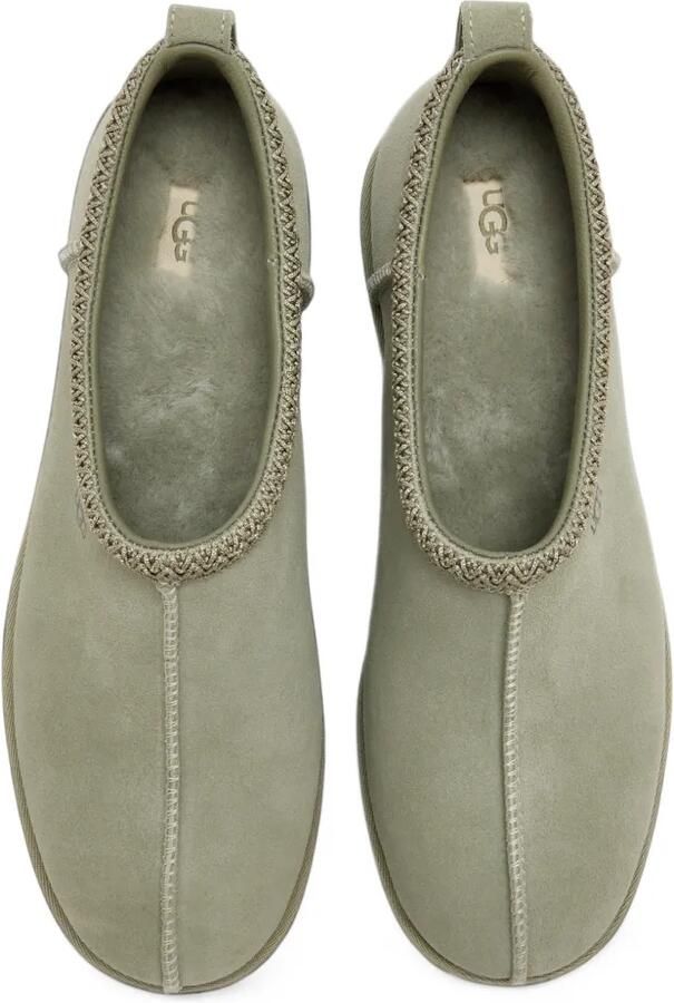 UGG Tasman deconstructed suede sandals Groen