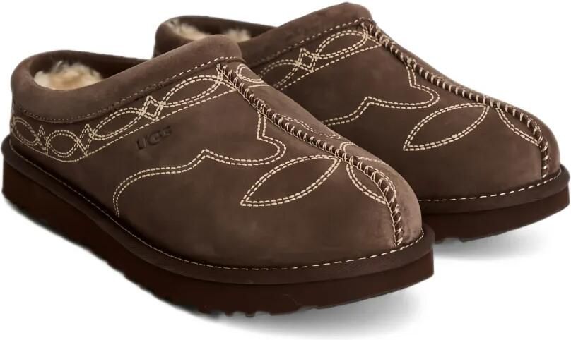 UGG Tasman embroidered slip-on shoes Bruin - Foto 3