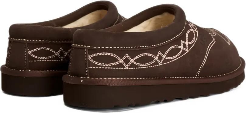 UGG Tasman embroidered slip-on slippers Bruin - Foto 4