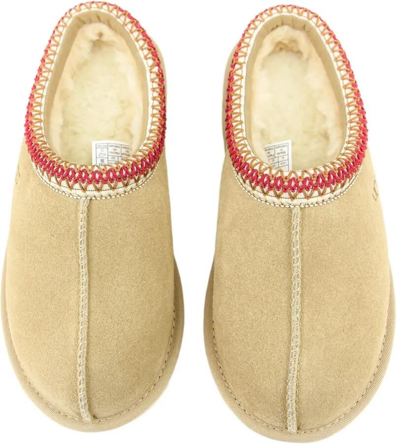 UGG Tasman embroidered slippers Beige - Foto 2