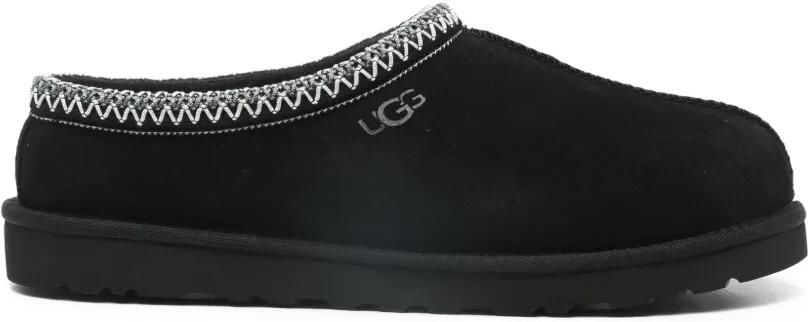 UGG Tasman III gevlochten suède muiltjes Zwart
