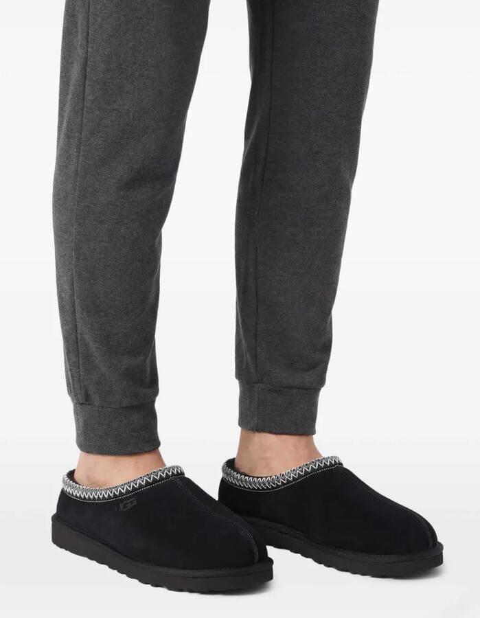 UGG Tasman III gevlochten suède muiltjes Zwart - Foto 2