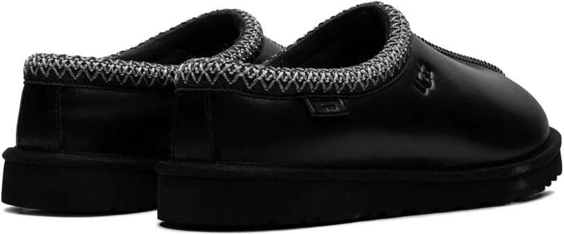 UGG Tasman leren regenerate slippers Zwart - Foto 4