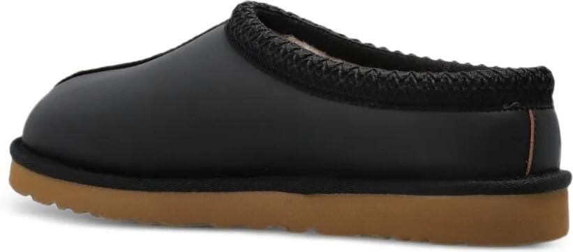 UGG Tasman leren slippers Zwart - Foto 3