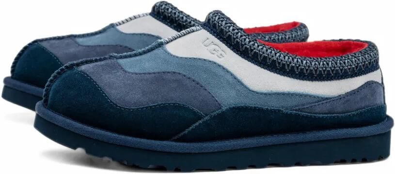 UGG Tasman panelled suede slippers Blauw - Foto 2